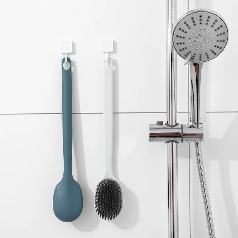 Щетка с длинной ручкой для ванны и душа щетка ванной тела мягкая мытья волос рук