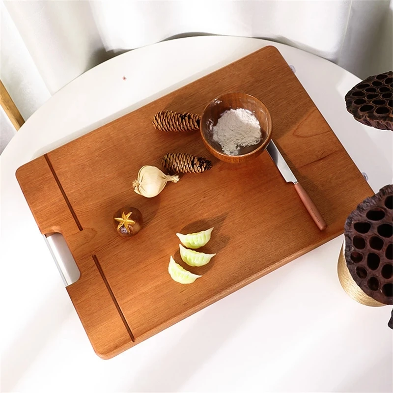 

kitchen wooden chopping board double-sided cutting board chopping board