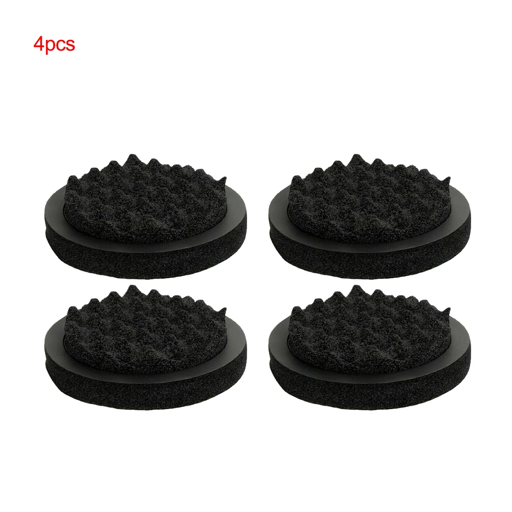 

4pcs Universal 6.5" Car Door Speaker Insulation Ring Woofer Foam Wave Pad Sound Noise Car Accessories Wholesale Quick Delivery