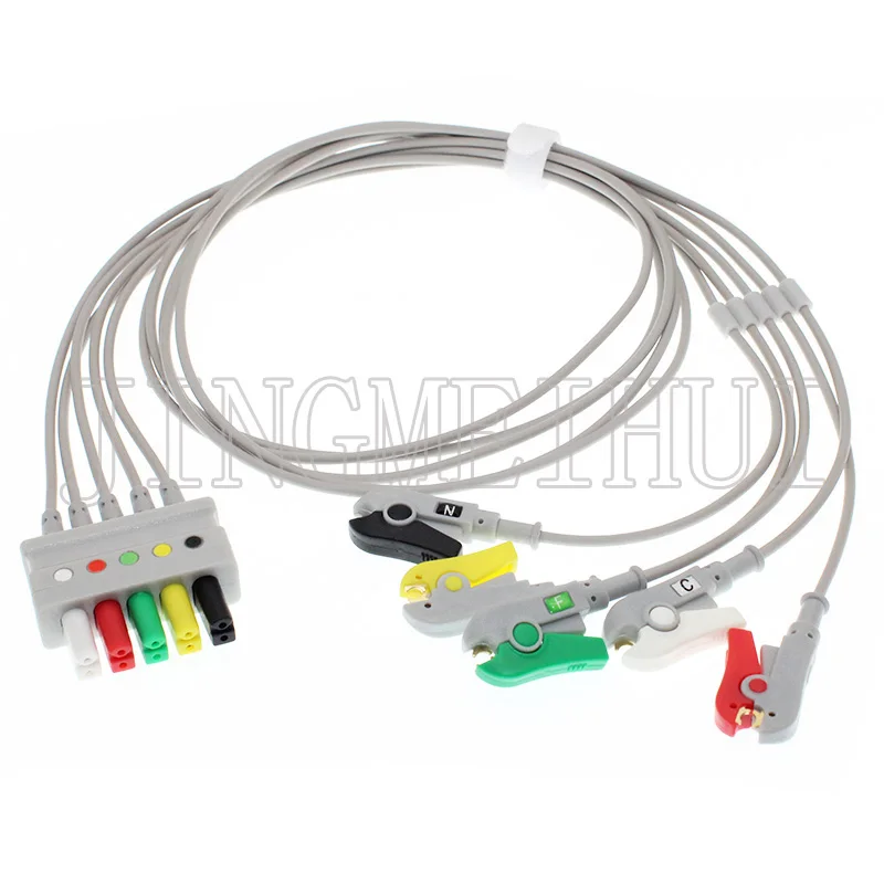 Совместимый многоканальный кабель Seimens-Drager 3368391 с адаптером spo2/Temp/ECG для монитора