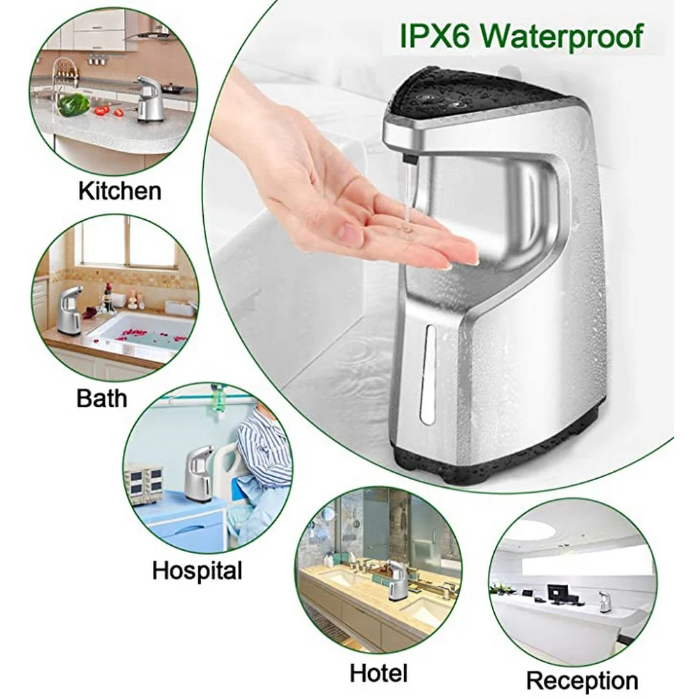 

Intelligent Automatic Induction Hand Sanitizer ContactlessSoap Dispenser Alcohol Disinfectant Cleaning Soap Dispenser