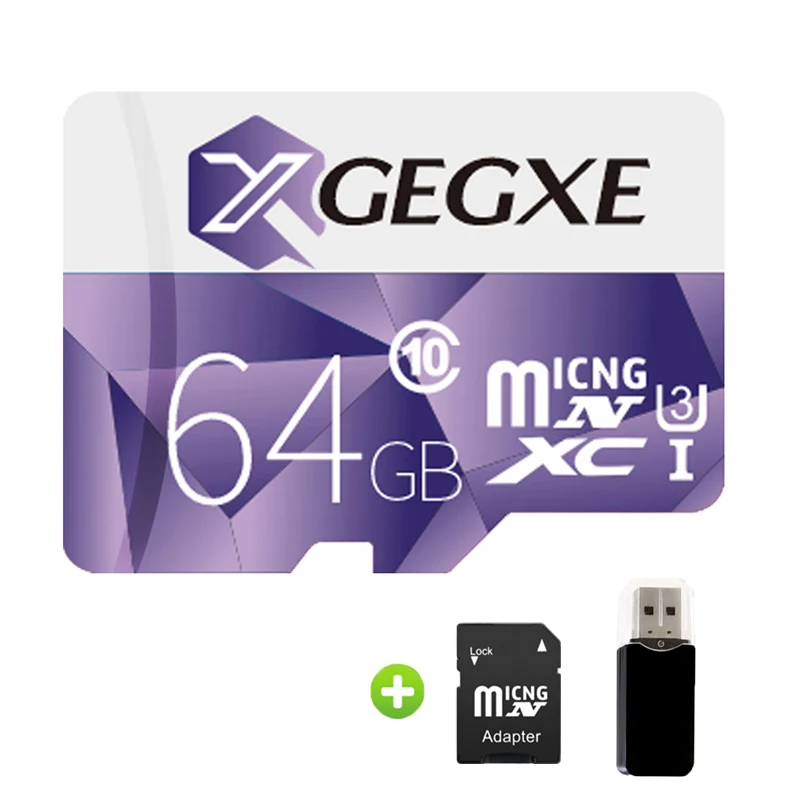 XGEGXE слот для карт памяти 64 ГБ 128 256 Micro SD высокое Скорость 98 МБ/с. C10 TF карты флэш