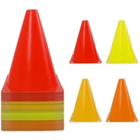 40 pack 7 inch plastic traffic cones sports training agility marker cones for kids games indoor and outdoor sport