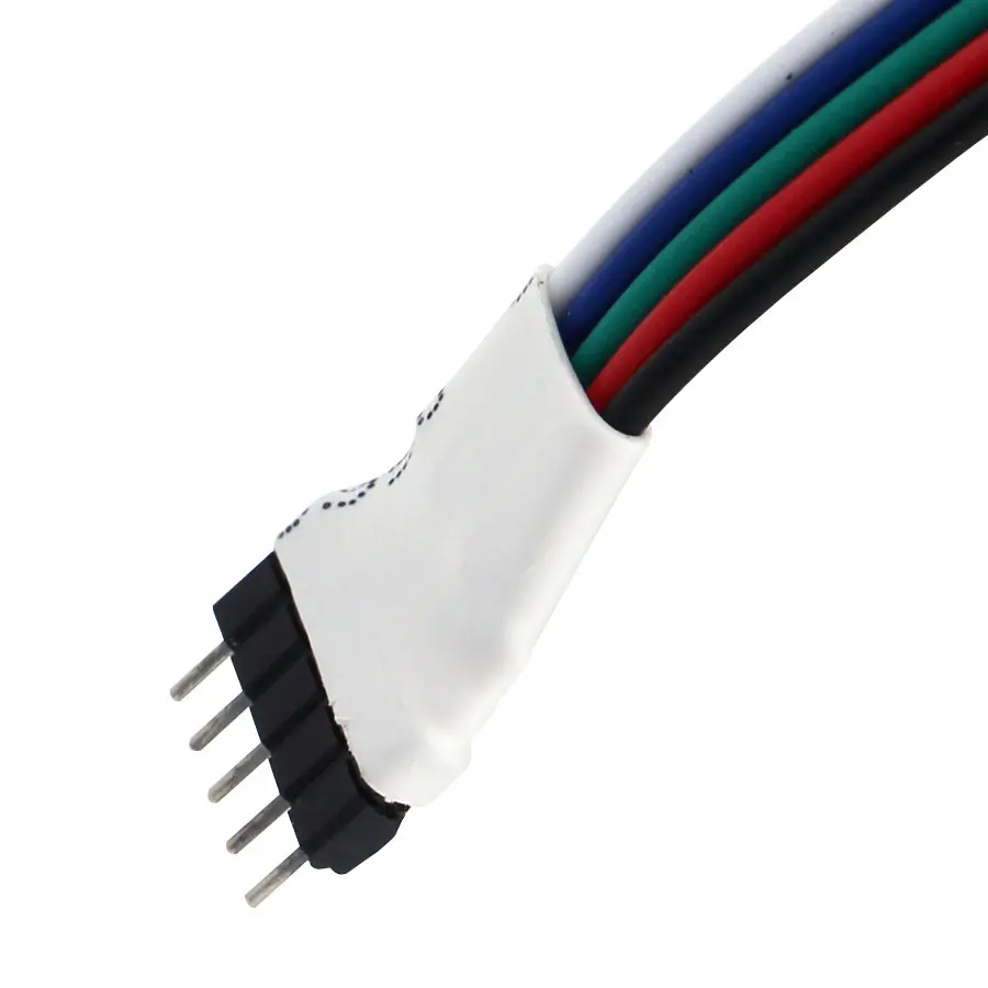 5V 12V 24 V RGB Светодиодные ленты светильник Водонепроницаемый 5050 5 м гибкая