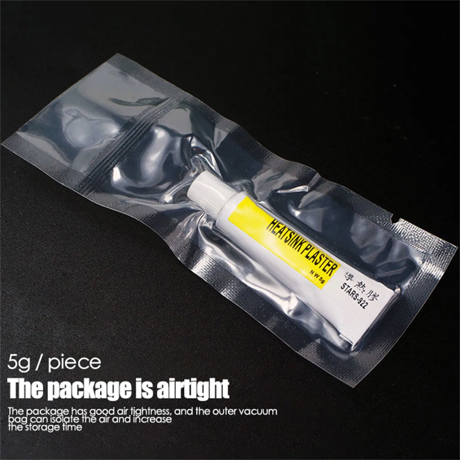 1/5 комплектов Термальность смазочная паста проводящий штукатурка для радиатора