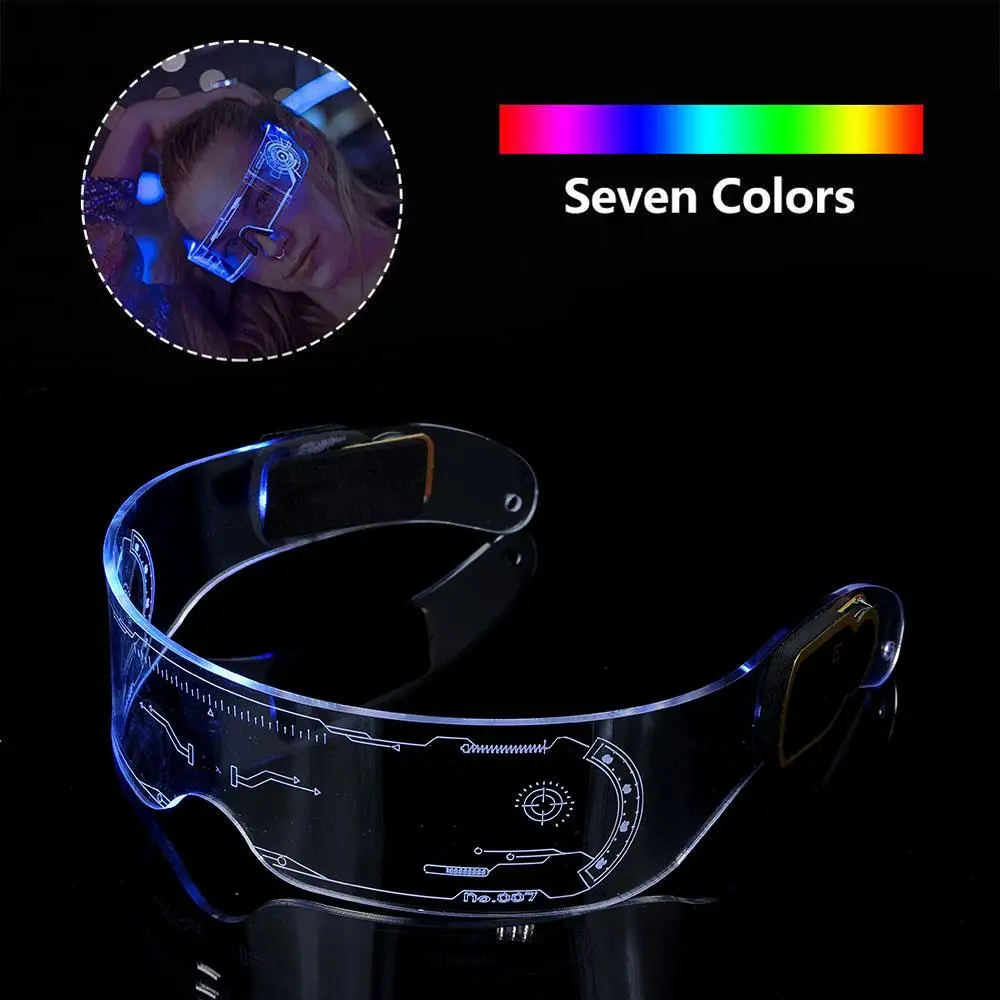 Украшение на Хэллоуин Модные пластиковые цветные светодиодные фонари реквизит DJ