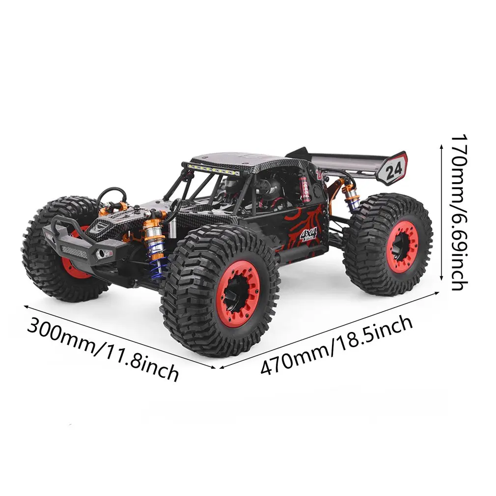 

ZD Racing DBX 10 1/10 RC Car 2.4G Desert Truck 80KM/H Hight Speed Brushed Version 4WD High-Quality Off-Road Vehicle Models RTR