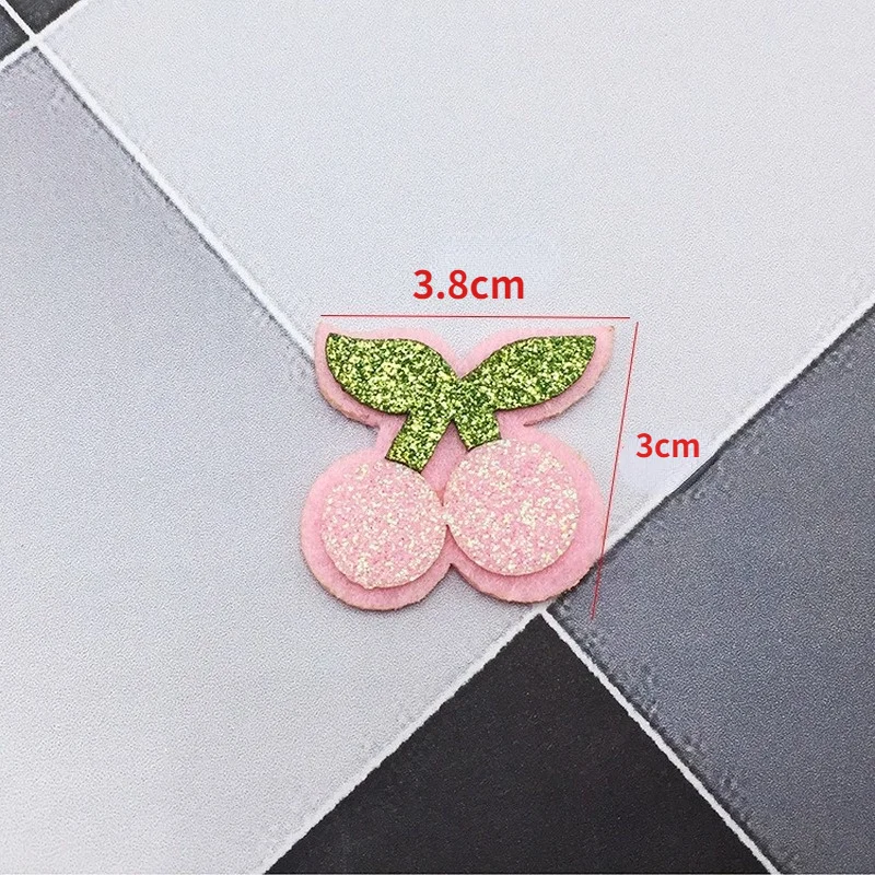 10 шт. мягкие аппликации в виде клубничного шара для одежды искусственные