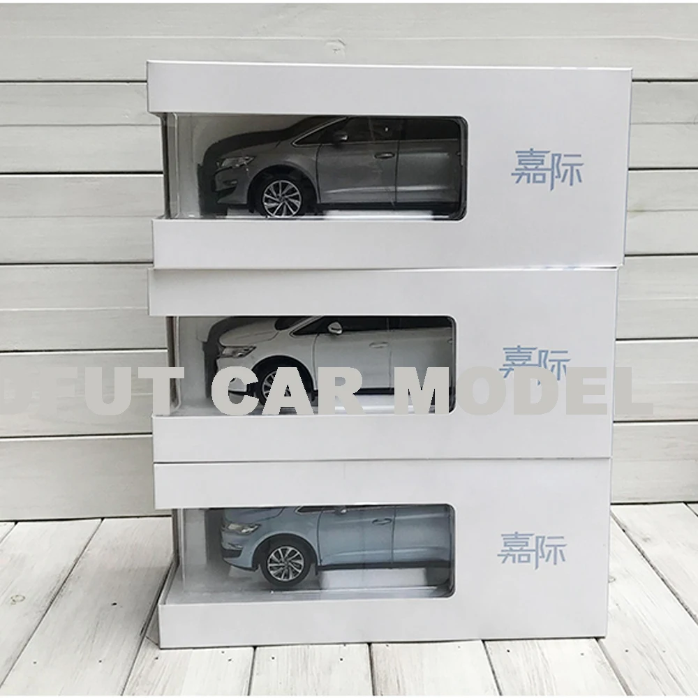 Литье под давлением 1:18 сплав игрушка с инерционным механизмом GEELY JIAJI MPV автомобиль модель детских игрушечных автомобилей авторизованный игрушки для детей