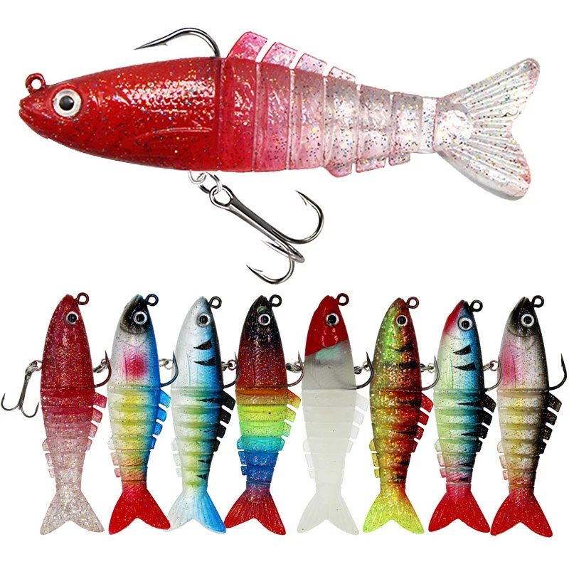 

Soft Fishing Lure Artificial Bait 9cm 16g Wobblers Spinner Silicone Carp Spoon Rubber Jig Lures Fishing Tackle Bass Park Perch