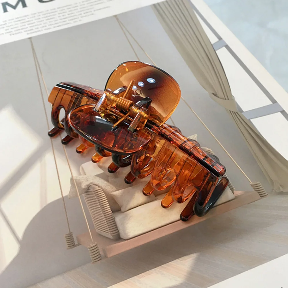 

2020 New Claw Clip for Women Tough Plastic Hair Claw Large Size Hair Clamps Claw Clip Crab for Hair Accessories for Hair