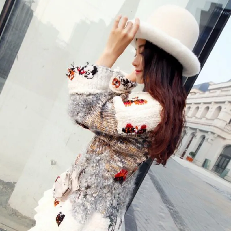 Свитер женский кашемировый зимний оверсайз | Женская одежда