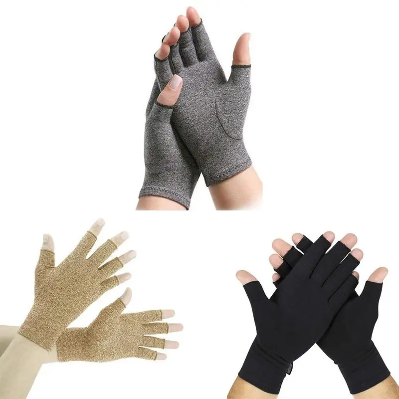 1 пара Безопасность перчатки анти-артрит здоровья терапевтический Поддержка