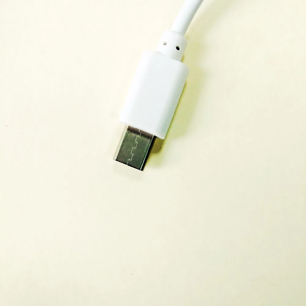 USB кабель 100 см с длинным штекером типа C и аудиоразъемом на 3 5 мм конвертер для