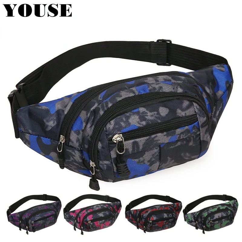 

Male Tactical Waist Handbags for Men Fanny Pack Sports Belt Phone Case Traveling Men's Sling Summer Fashion Outdoor Recreation