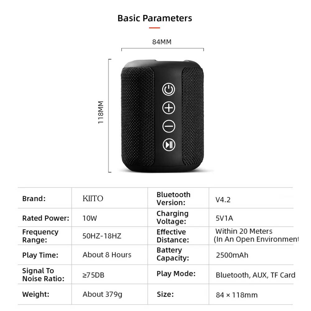 

AWEI Y1-3 Bluetooth Speaker IPX6 Subwoofer Bluetooth Column Waterproof Outdoor wireless bluetooth speakers