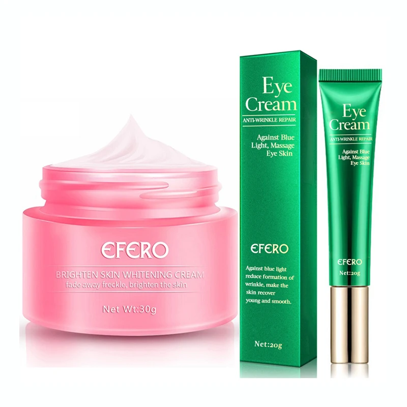 Крем для лица с гиалуроновой кислотой увлажняющий отбеливающий от морщин и