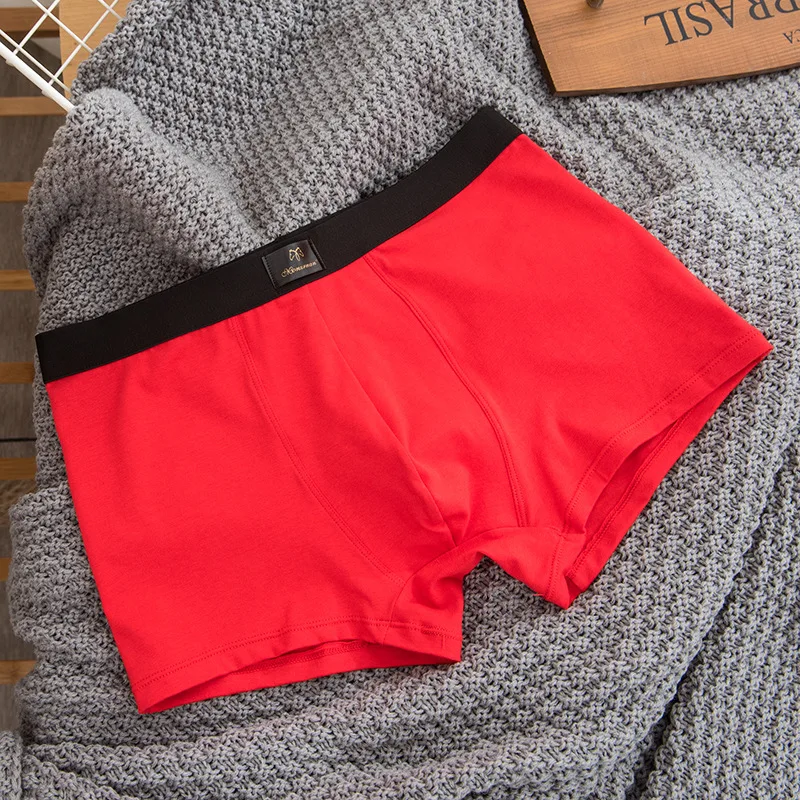 

6pcs Boxer Shorts Underpants Cotton Men's Panties Soft Boxer Men Underwear Cotton For Male Couple Sexy Set Calecon Large Size