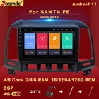 Автомагнитола 2 din, Android 11, мультимедийный плеер для Hyundai Santa Fe 2 2006-2012, навигация 2 din, без dvd, V1, AI, голосовое управление, DSP