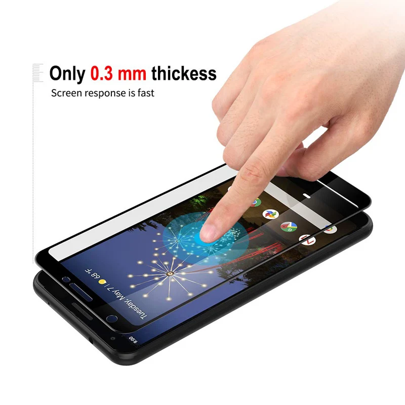 3D полное покрытие закаленное Стекло пленка для Google Pixel 3a 3 2 XL 2XL 3XL 3axL Pixel2 Pixel3