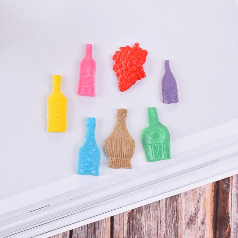 Red Wine Bottle Grape Shape Silicone Material Round Mould DIY Fondant Cake Mold Baking Tools Great Gift for Lover R7UB | Дом и сад