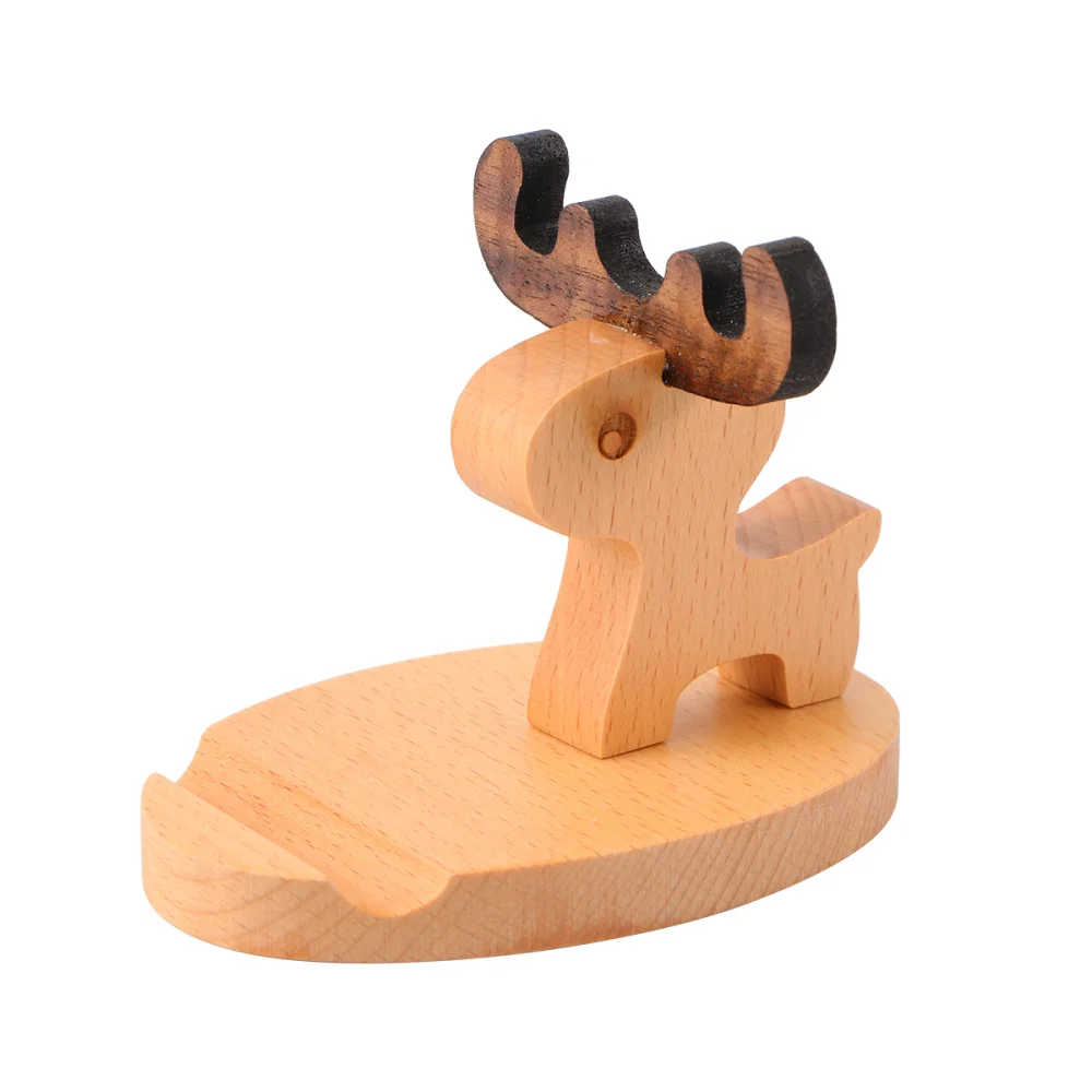 Креативный держатель для телефона в форме оленя декоративная настольная