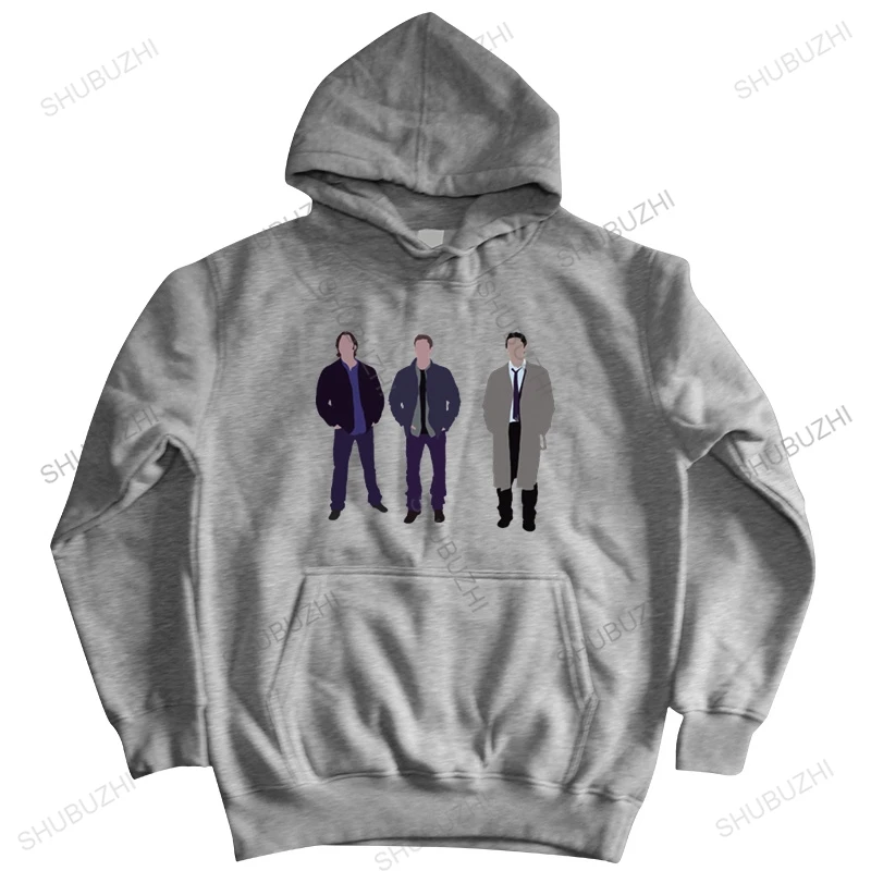 

Повседневные крутые толстовки в стиле Харадзюку на осень и зиму, уличная одежда, хлопковая толстовка, Мужская сверхъестественная брендовая...