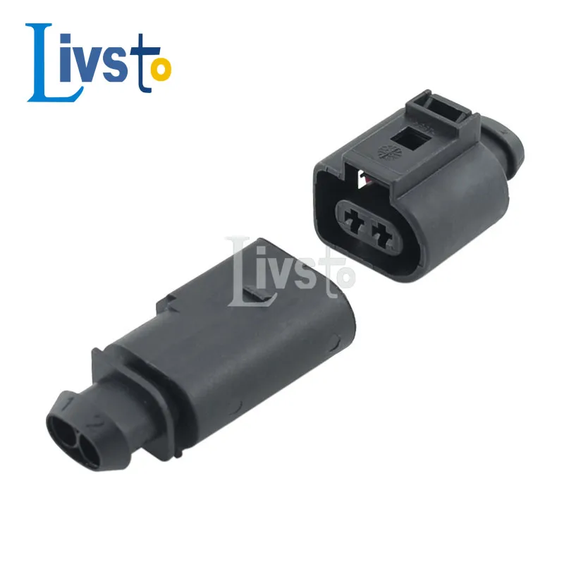 5 комплектов 2-контактный автомобильный соединитель жгута проводов 3 мм штекер