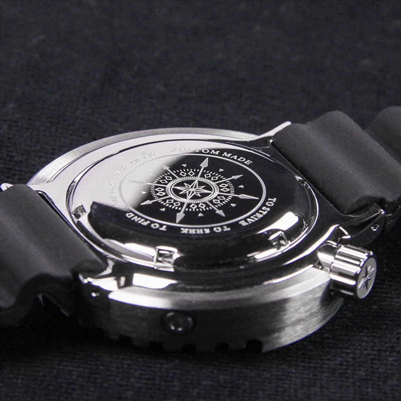 

HEIMDALLR 300M Men's Tuna Diver Watch Sapphire 47mm Black Dial Waterproof Japan NH35A Automatic Movement Mechanical Watches