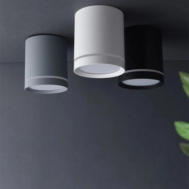 

LED Downlight Modern Colorful Ceiling Lamp Surface Mounted Spot LED 5W 7W 12W Bedroom Living Room Home Background Lighting 220V