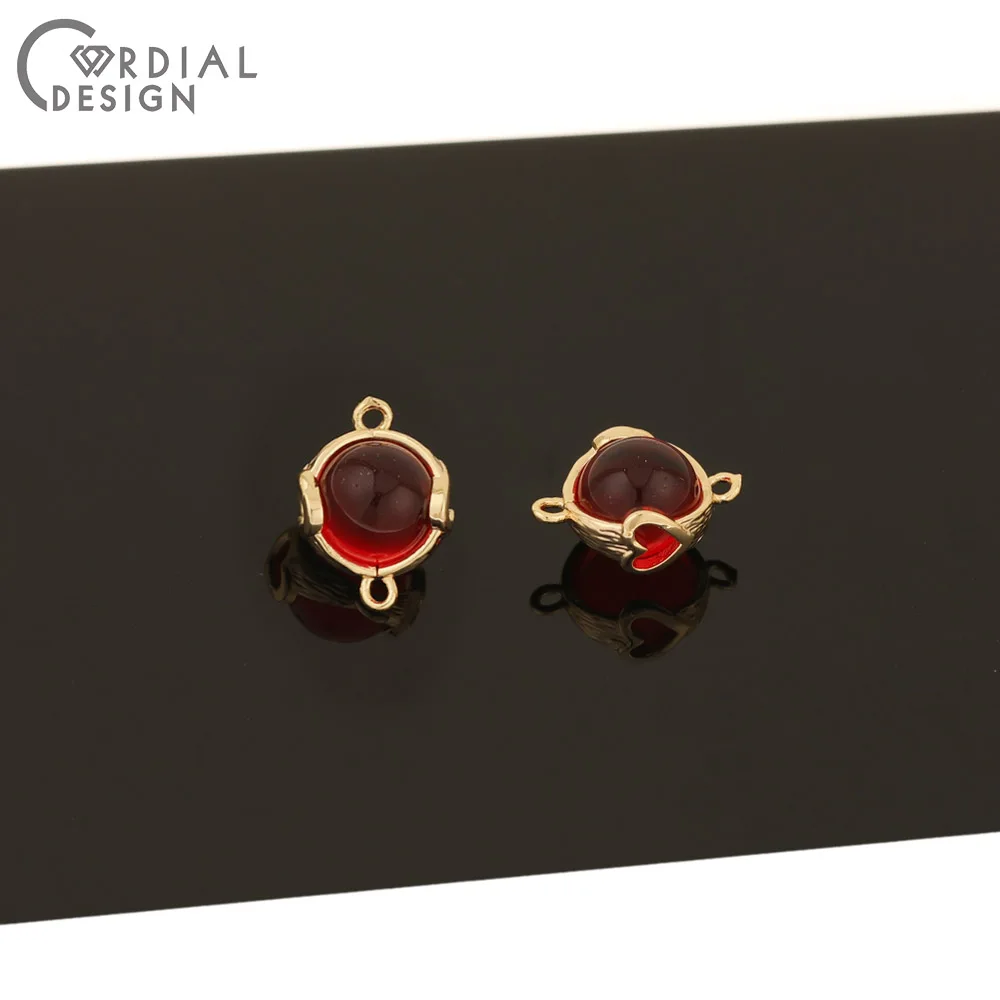 

Cordial Design 50Pcs Jewelry Accessories/Connectors/Genuine Gold Plating/Hand Made/DIY Charms/Earrings Findings & Components