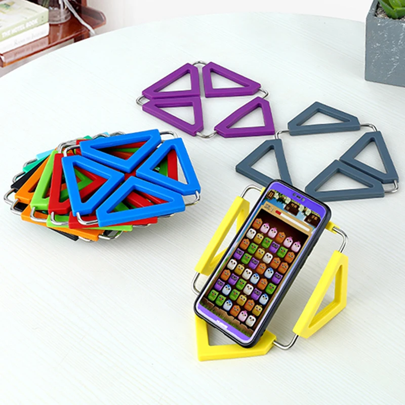 

Silicone Tablewares Mat Placemat Multifunction Insulation Dining Table Mat Non-Slip Tableware Collapsible Coaster Kitchen Decor