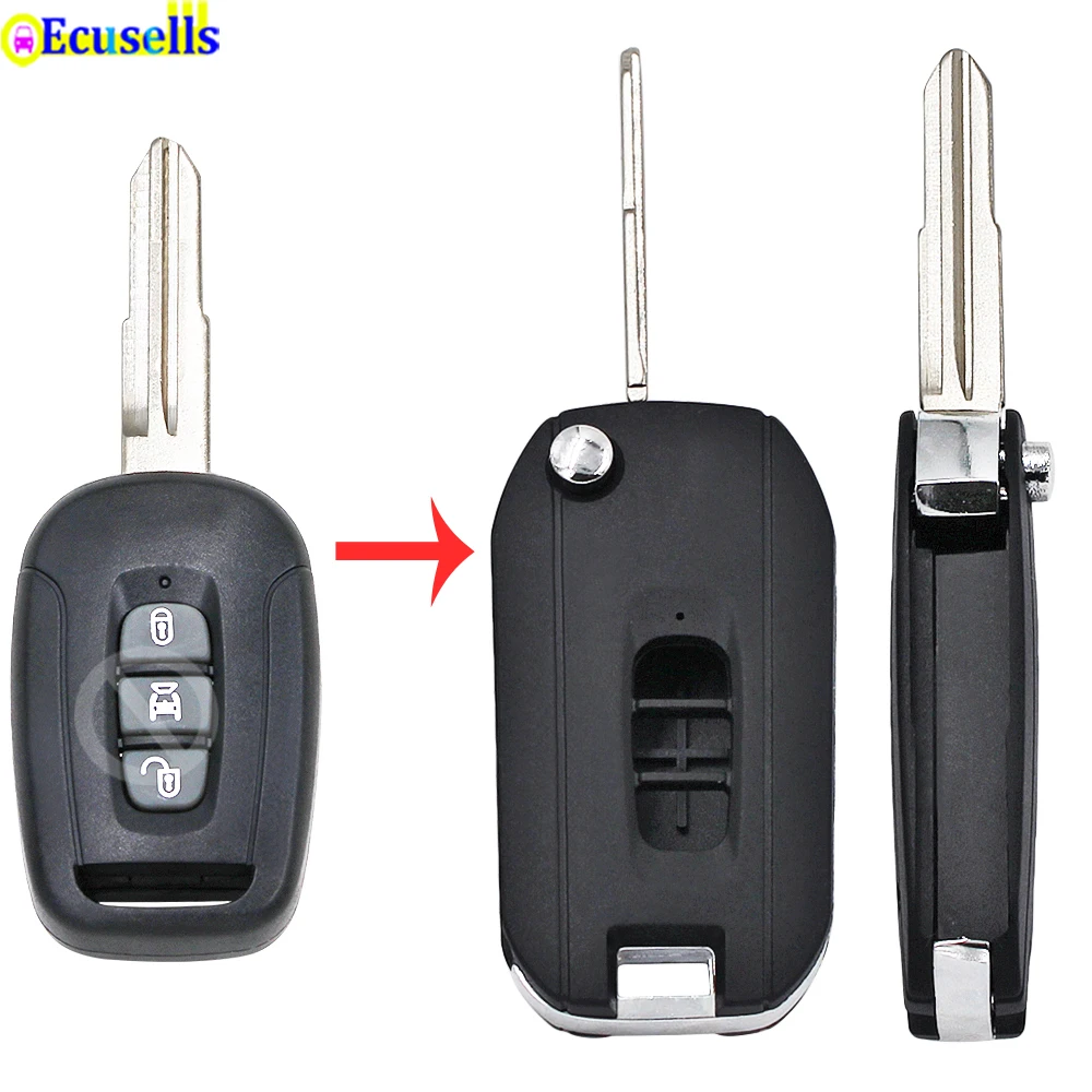 Откидной складной чехол с 3 кнопками для Chevrolet Captiva 2006 2009|case for|case casecase for keys |