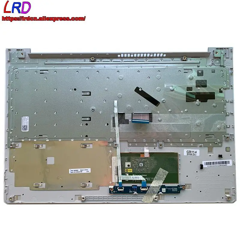 Корпус C серебристый верхний корпус с сенсорной панелью для Lenovo 510-15ISK IKB 310-15ABR IAP ISK