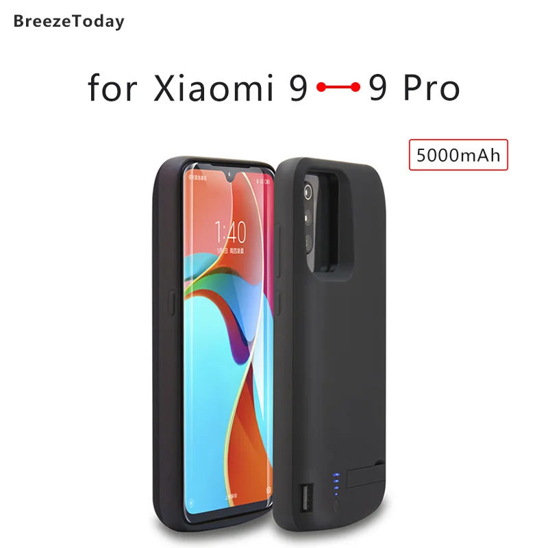 Чехол для зарядки аккумулятора чехол зарядного устройства Xiaomi 9 Pro Mi питания