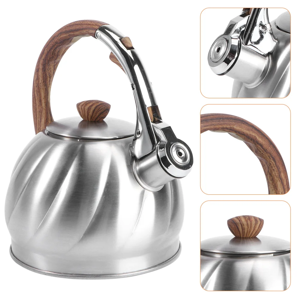 

1 шт. чайный чайник со свистком, свистковый горшок, практичный звуковой чайник, кухонный гаджет