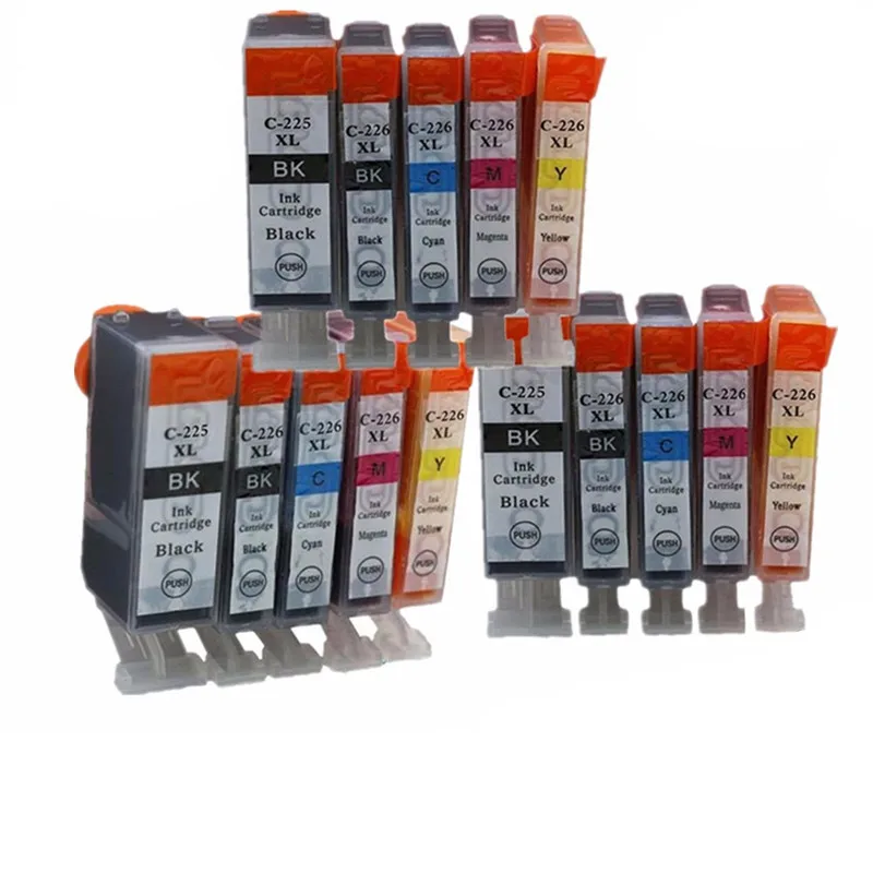 PGI225 PGI 225 XL CLI 226 225XL чернильные картриджи для Canon Pixma MG 6120Refurbished 6220 8120 струйный