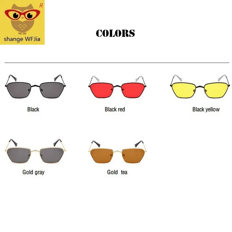 

2020 Classic Small Frame Cat Eye Sunglasses Women/Men Brand Designer Alloy Mirror Sun Glasses Vintage Modis Oculos