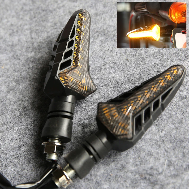 Цветная подсветка красный желтый синий белый гоночный сигнал поворота для