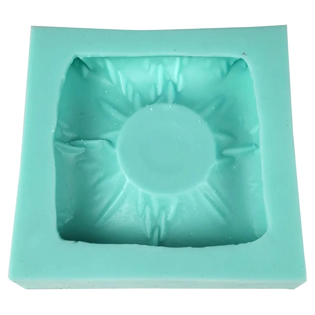

Candle Silicone Molds Candle Holder Mold Cushion Shape For 3d Crafts Homemade Candle Soap Crayon Wax Melt Candle Making Supplie