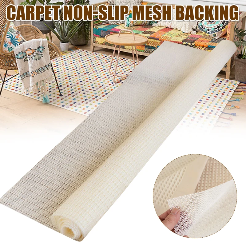 

Anti-Slip Mat Underlay Protection for Carpets Rug Gripper Anti Slip Rug Mat HEE889
