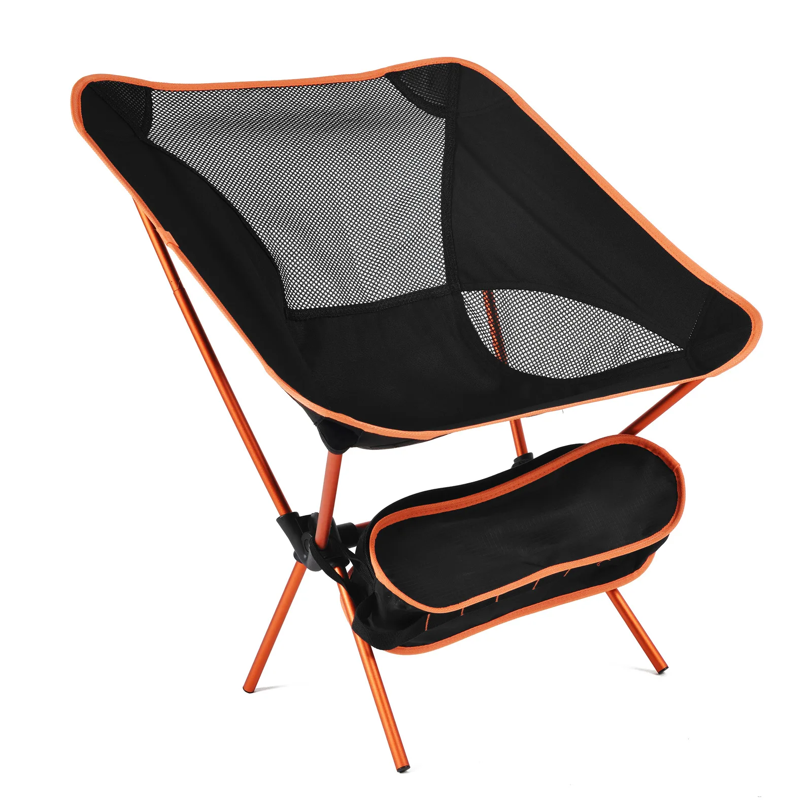 

Outdoor folding beach chair portable light moon space chair aviation aluminum tube lazy fishing chair