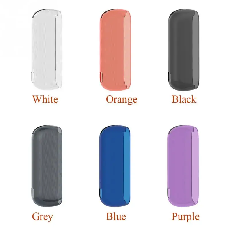 Мягкий силиконовый чехол из ТПУ для Iqos 3,0 аксессуары для электронных сигарет защитный прозрачный цветной Жесткий Чехол для Iqos 3,0
