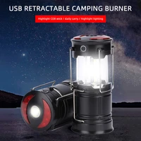 outdoor emergency camping light dry batteryusb rechargeable flashlight car repair tent lights led portable lantern lamp