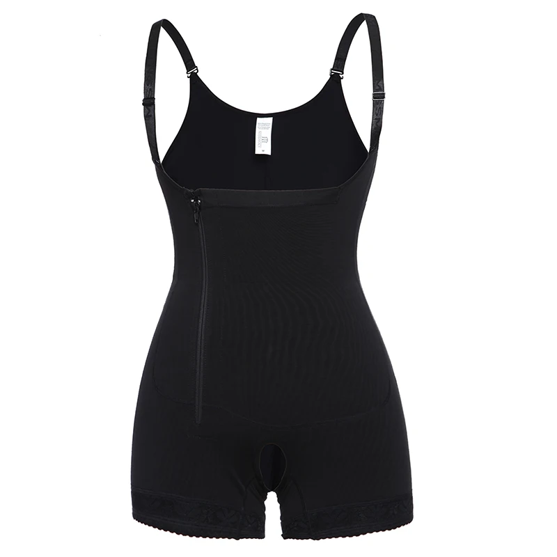 Side Zipper VASLANDA Утяжелитель для похудения, Корректирующее белье для размера плюс, для женщин, Корректирующее белье, Корректирующее белье, моделирующее белье - Цвет: Side Zipper