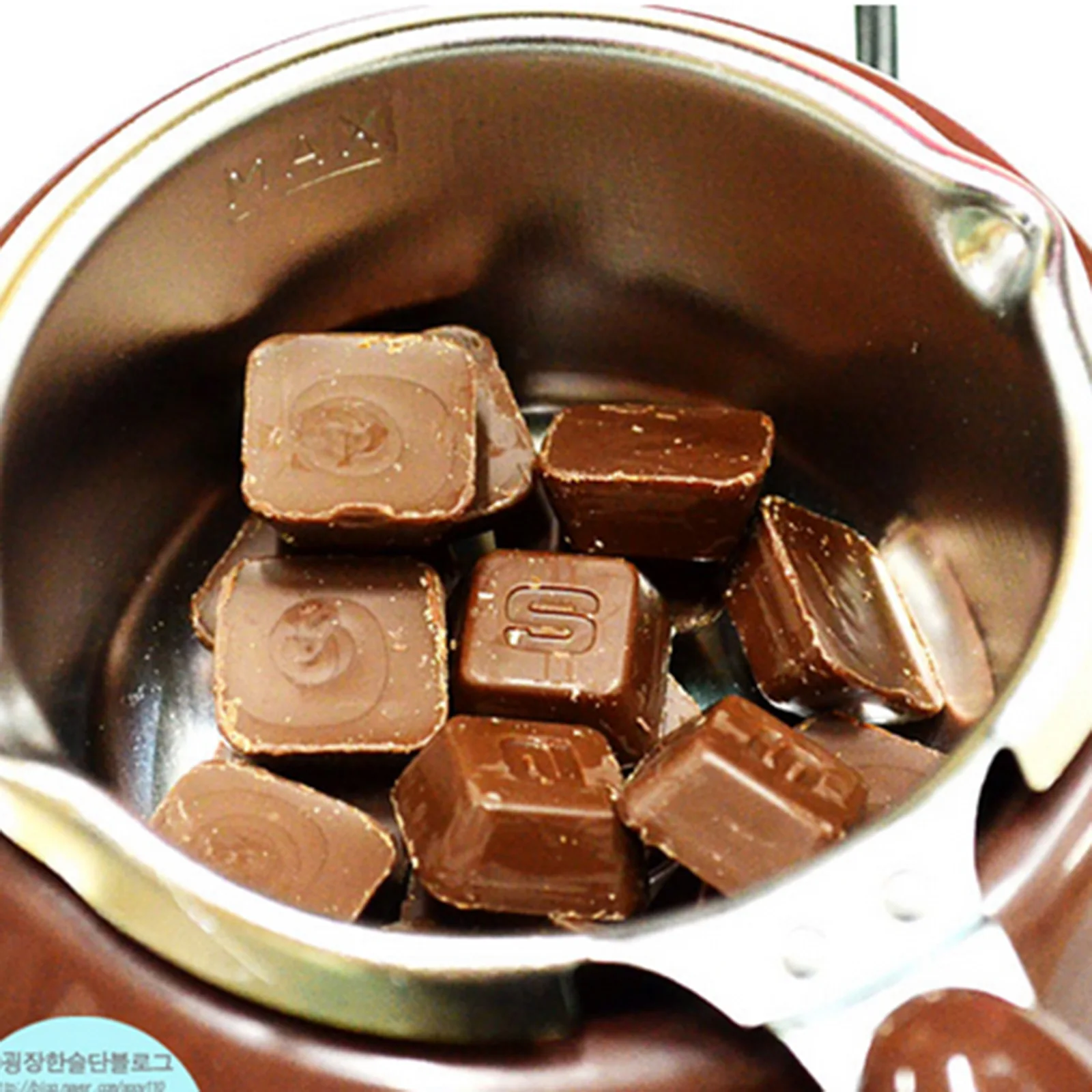 

25w Electric Single Oven Chocolate Melting Pot Boiler Fondue DIY Heater Set Melting Chocolate Candy Cheese