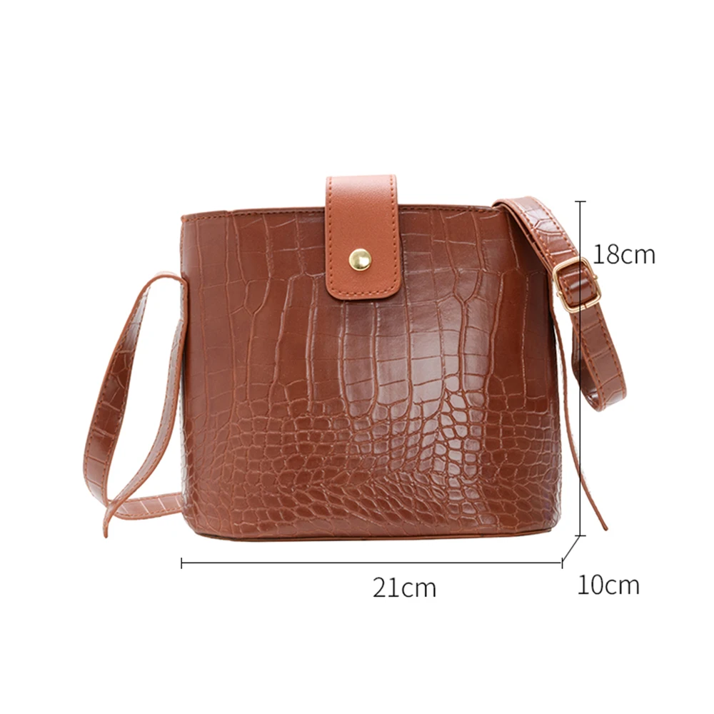 

Luxury Genuine Leather Clutch Small Shoulder Bags Crocodile Pattern Crossbody Bag For Women Hot Sale Retro Messenger Purse Bag