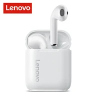 lenovo lp2 earphone bluetooth headset tws wireless headphone with microphone noise canceling earbuds in ear headfone earpiece