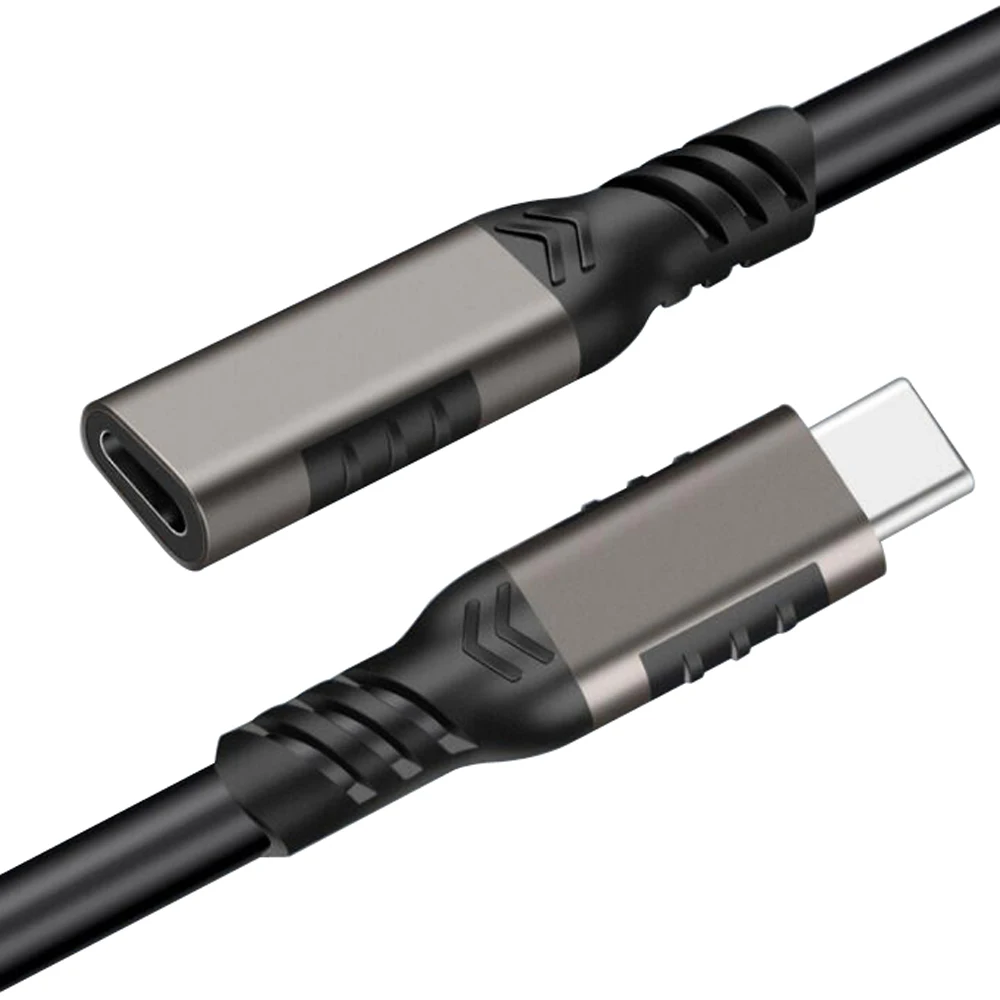 100 Вт USB 3 2 Gen 10 Гбит/с USC -C штекер-гнездо Тип C удлинитель для синхронизации данных