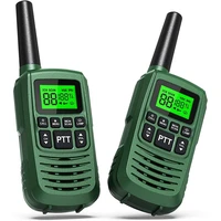 gocom g2 walkie talkies for kids adults long range two way radios 22 channel led flashlight tow way walkie talkie 2pack